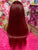 100% Human Hair 18” Brazilian Straight 13x4 180% 99J ♥️