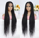 38” Synthetic Full Lace Braiding Wig very beautiful 🖤