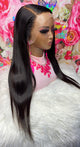 24” 13x6 Hd Straight European virgin human hair customized ready to wear 🤩