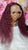 100% Human Hair Clair Transparent Strechable Lace 13x4 26” Kinky Curly 99J Available In Middle Part ♥️