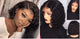 8” 100% Human Curly Bob With Elastic Band Free 1Pair Off Mink Eyelashes & 1Wig Cap 🔥